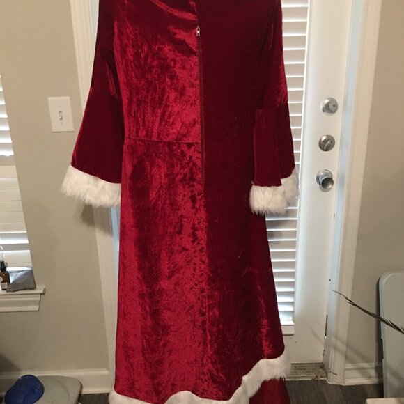 Sexy Mrs Claus Christmas Dress Gown Costume  - Elegant  XL - Picture 6 of 7